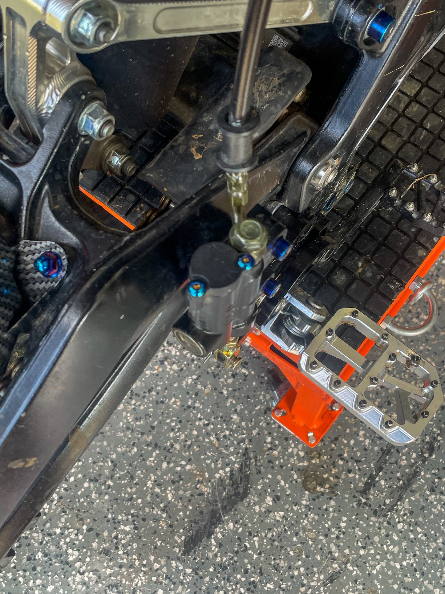 Titanium Master Cylinder Cap Bolts