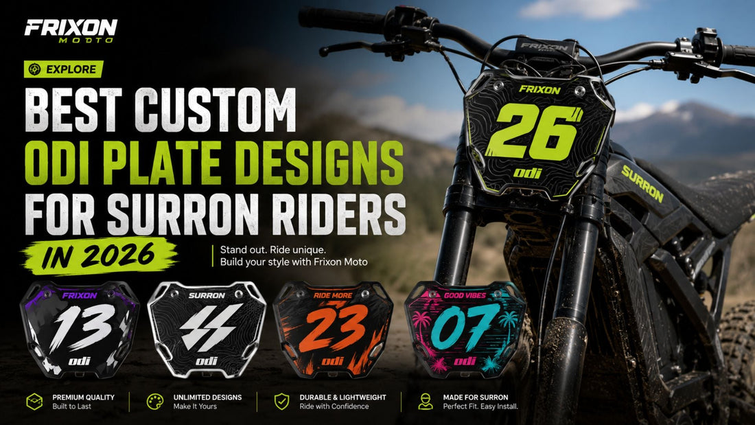 custom odi plate | odi plate | surron number plate,