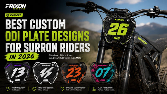 custom odi plate | odi plate | surron number plate,