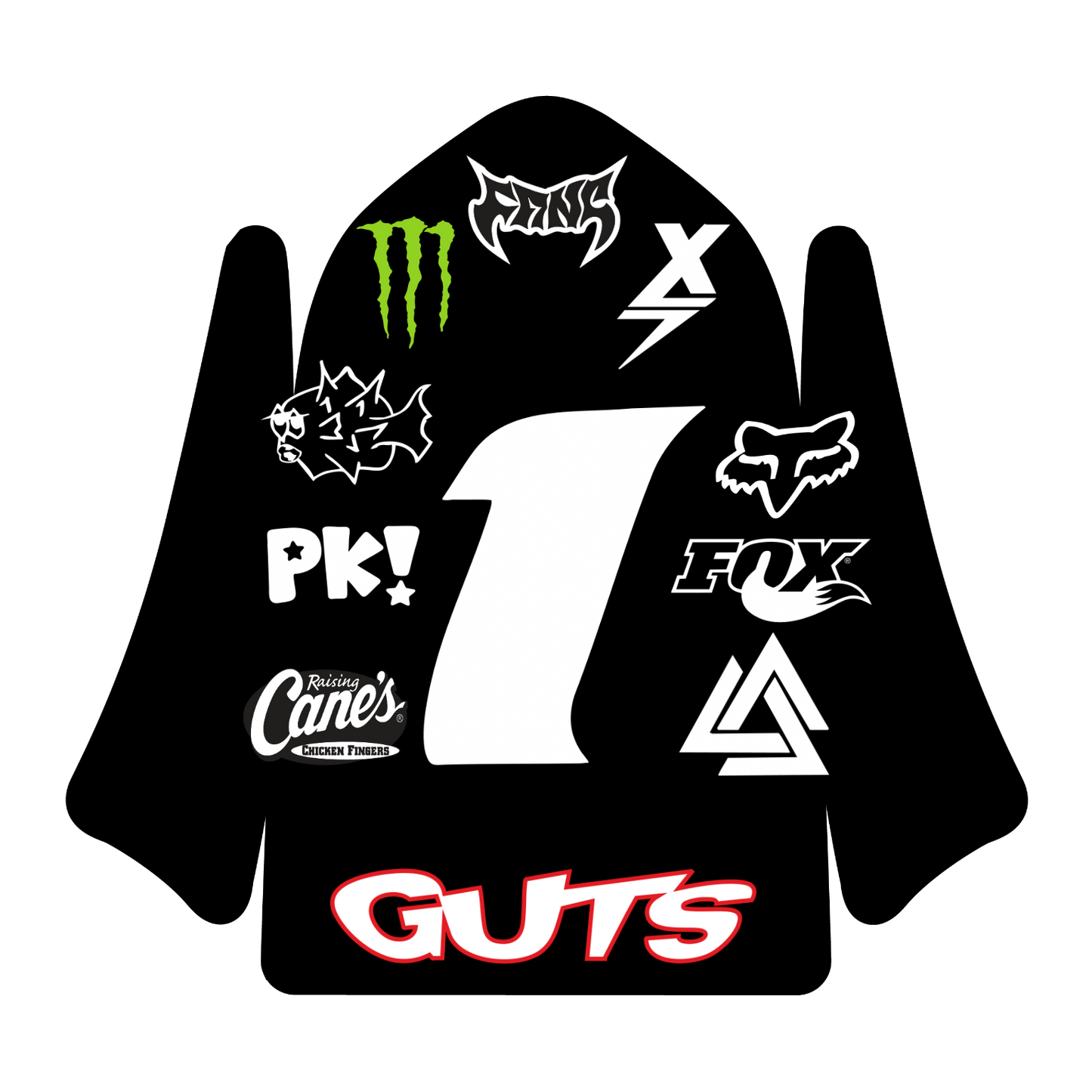 Talaria mx3/mx4 Mud Guard Graphic